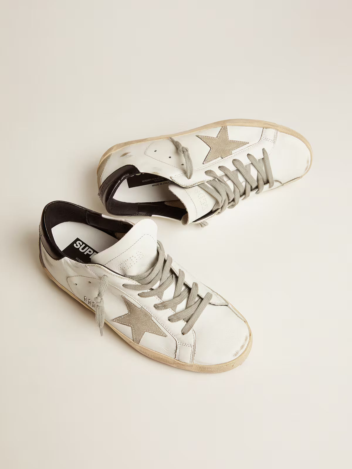 Golden Goose Super-Star avec contrefort noir